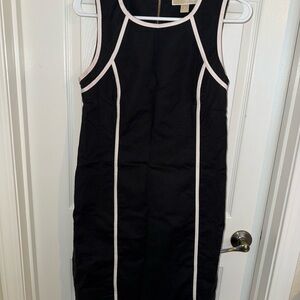 Michael Kors Black Dress with White Trim